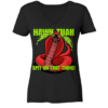 HAWK TUAH - Spit on that thing! - RED - - Ladies V-Neck Shirt