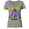 HAWK TUAH - Spit on that thing! - PURPLE - - Ladies V-Neck Shirt