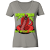 HAWK TUAH - Spit on that thing! - RED - - Ladies V-Neck Shirt