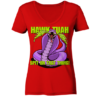 HAWK TUAH - Spit on that thing! - PURPLE - - Ladies V-Neck Shirt