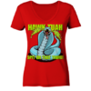 HAWK TUAH! Spit on that thing! - blue - - Ladies V-Neck Shirt
