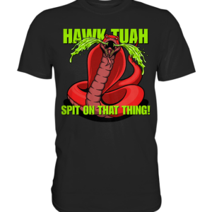 front-premium-shirt-272727-558x-6.png HAWK TUAH - Spit on that thing! - RED - - Premium Shirt