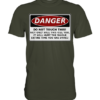 front-premium-shirt-414335-558x-2.png Warnschild: Danger! Do not touch this! - Premium Shirt