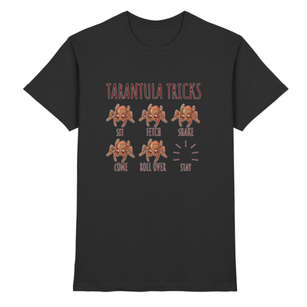 front-premium-shirt-black-368-b9d9-1000x.png Tarantula Tricks - Sitz, Platz, bleib! - Premium Shirt
