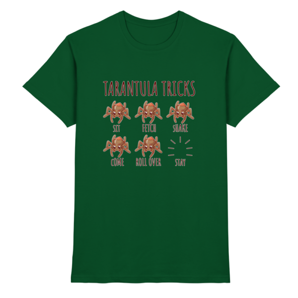 front-premium-shirt-bottle-green-368-b9d9-1000x.png Tarantula Tricks - Sitz, Platz, bleib! - Premium Shirt