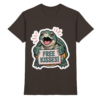 Schnappschildkröte 'Free Kisses!' - Premium Shirt Unisex/Herren