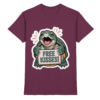 Schnappschildkröte 'Free Kisses!' - Premium Shirt Unisex/Herren