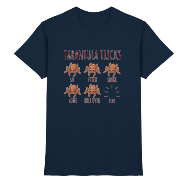 front-premium-shirt-navy-368-b9d9-1000x.png Tarantula Tricks - Sitz, Platz, bleib! - Premium Shirt