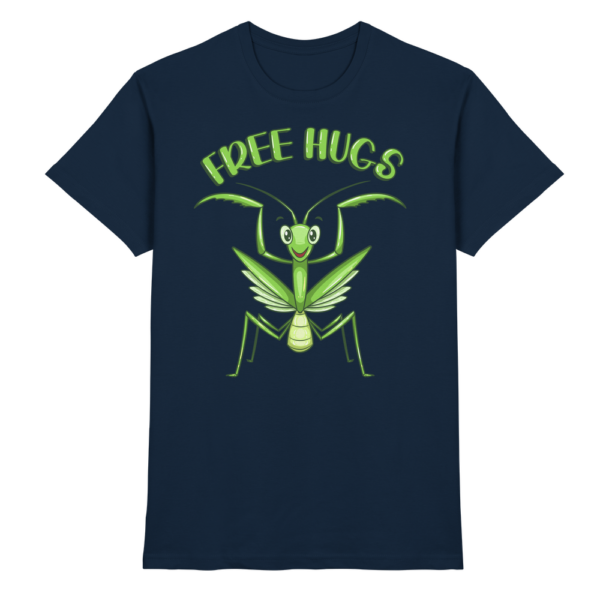 'Free Hugs' - Gottesanbeterin - Premium Shirt Unisex/Herren