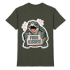 Schnappschildkröte 'Free Kisses!' - Premium Shirt Unisex/Herren