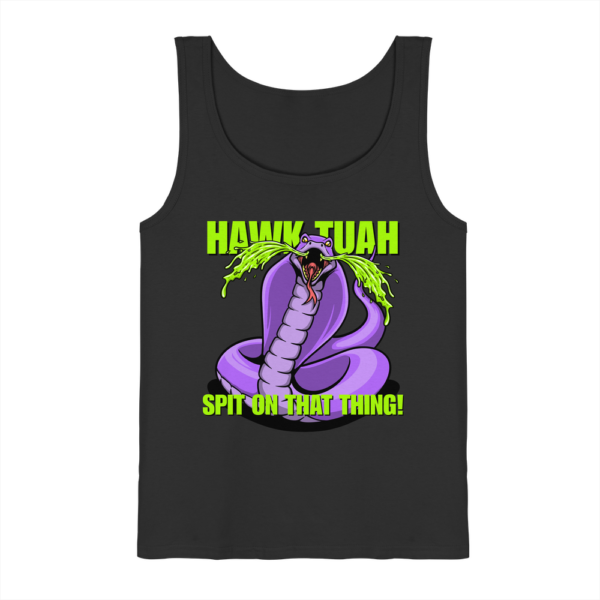 HAWK TUAH - Spit on that thing! - PURPLE - - Tank-Top