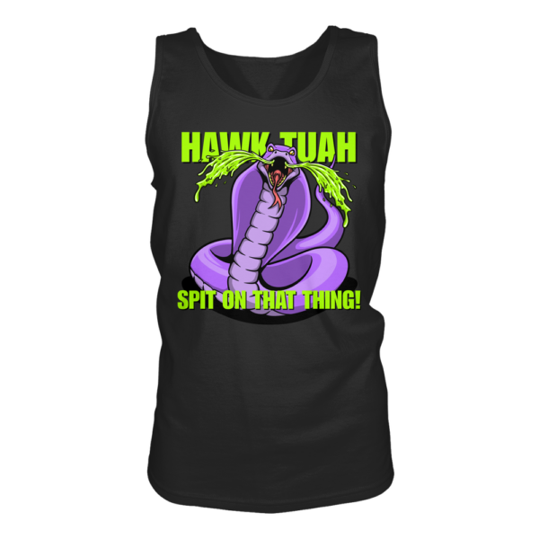 HAWK TUAH - Spit on that thing! - PURPLE - - Tank-Top