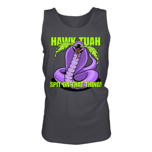 HAWK TUAH - Spit on that thing! - PURPLE - - Tank-Top