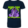 HAWK TUAH - Spit on that thing! - PURPLE - - V-Neck Shirt