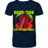 HAWK TUAH - Spit on that thing! - RED - - V-Neck Shirt