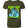 HAWK TUAH - Spit on that thing! - BLUE - - V-Neck Shirt
