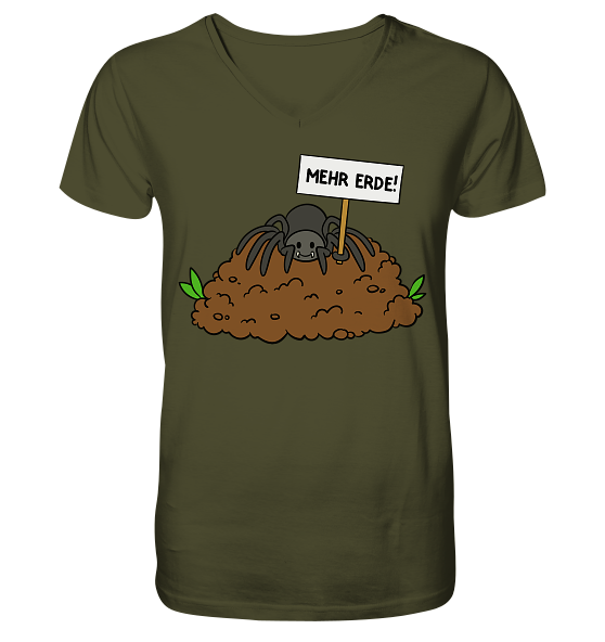Mehr Erde! - V-Neck Shirt