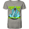 HAWK TUAH - Spit on that thing! - BLUE - - V-Neck Shirt