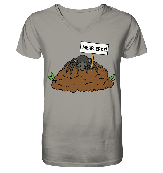 Mehr Erde! - V-Neck Shirt