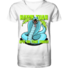 HAWK TUAH - Spit on that thing! - BLUE - - V-Neck Shirt