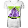HAWK TUAH - Spit on that thing! - PURPLE - - V-Neck Shirt
