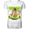 HAWK TUAH - Spit on that thing! - YELLOW - - V-Neck Shirt