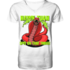 HAWK TUAH - Spit on that thing! - RED - - V-Neck Shirt