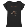 front-womens-extended-shoulder-t-shirt-black-199-c8fa-1000x.png All you need is... tarantula - Womens Extended Shoulder T-Shirt