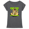 HAWK TUAH - Spit on that thing! - YELLOW - - Womens Extended Shoulder T-Shirt