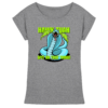 HAWK TUAH - Spit on that thing! - BLUE - - Womens Extended Shoulder T-Shirt