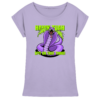 HAWK TUAH - Spit on that thing! - PURPLE - - Womens Extended Shoulder T-Shirt