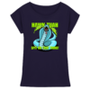 HAWK TUAH - Spit on that thing! - BLUE - - Womens Extended Shoulder T-Shirt