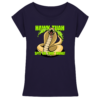 HAWK TUAH - Spit on that thing! - YELLOW - - Womens Extended Shoulder T-Shirt