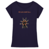 front-womens-extended-shoulder-t-shirt-navy-199-c8fa-1000x.png All you need is... tarantula - Womens Extended Shoulder T-Shirt