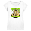 HAWK TUAH - Spit on that thing! - YELLOW - - Womens Extended Shoulder T-Shirt