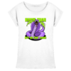 HAWK TUAH - Spit on that thing! - PURPLE - - Womens Extended Shoulder T-Shirt