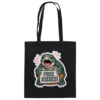 Schnappschildkröte 'Free Kisses!' - Baumwolltasche
