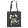 Schnappschildkröte 'Free Kisses!' - Baumwolltasche