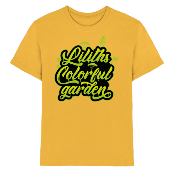 Liliths Colorful Garden Graffiti Logo - Kinder Premium Shirt