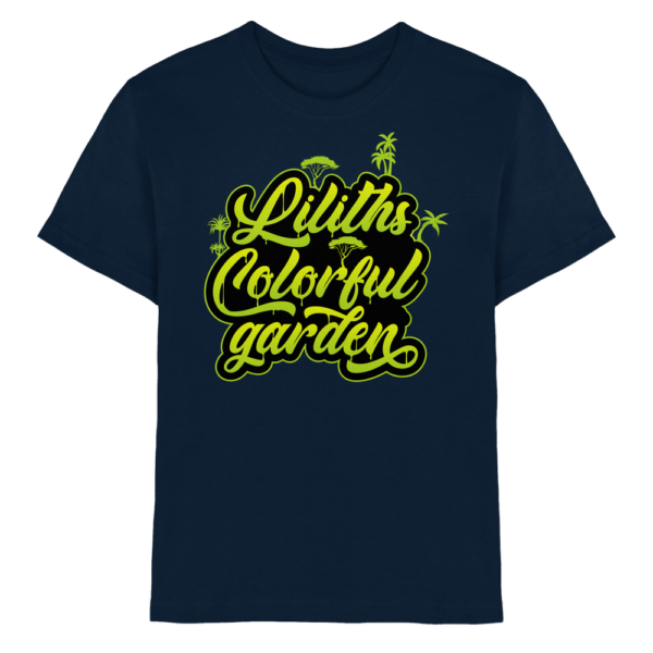 Liliths Colorful Garden Graffiti Logo - Kinder Premium Shirt