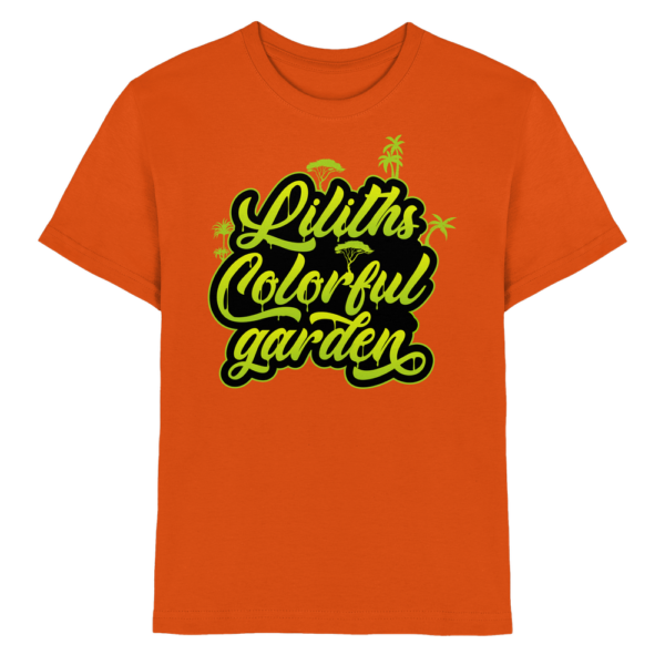 Liliths Colorful Garden Graffiti Logo - Kinder Premium Shirt