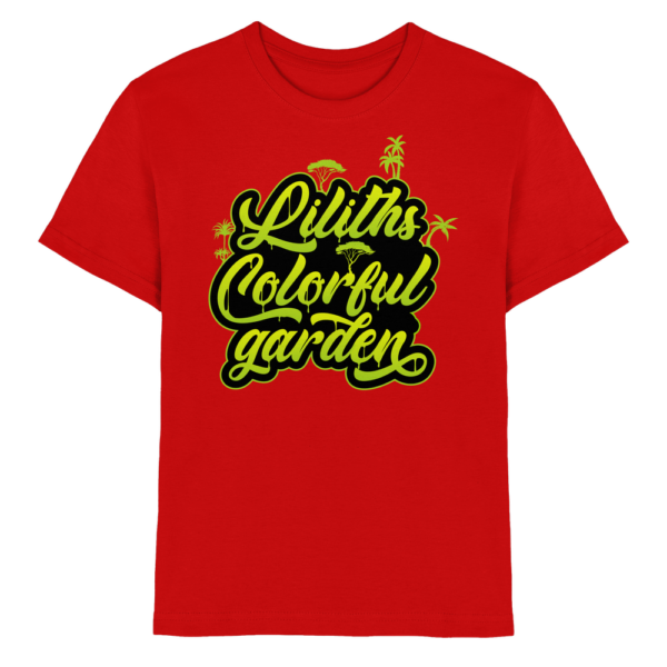 Liliths Colorful Garden Graffiti Logo - Kinder Premium Shirt