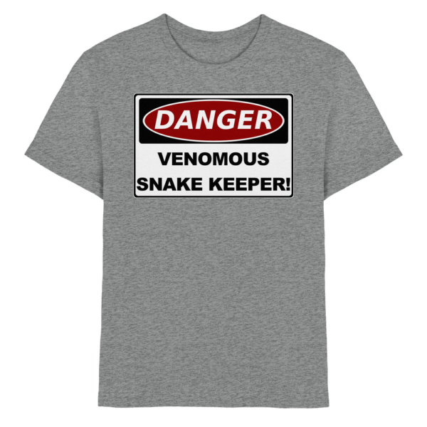 Warnschild: Danger! Venomous Snake Keeper! - Kinder Premium Shirt