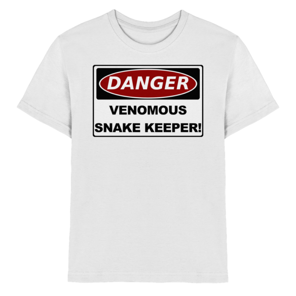 Warnschild: Danger! Venomous Snake Keeper! - Kinder Premium Shirt