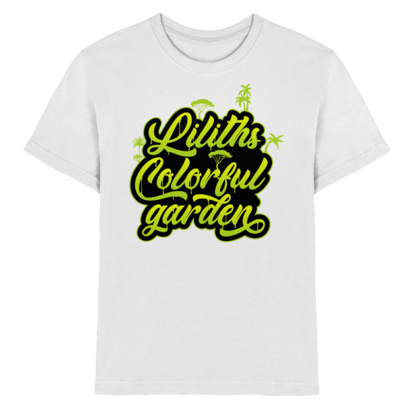 Liliths Colorful Garden Graffiti Logo - Kinder Premium Shirt