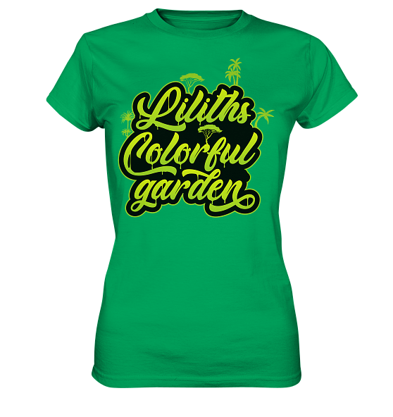 Liliths Colorful Garden Graffiti Logo - Damen Premium Shirt