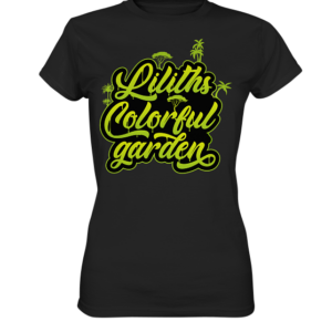 front-ladies-premium-shirt-272727-558x-9.png Liliths Colorful Garden Graffiti Logo - Damen Premium Shirt