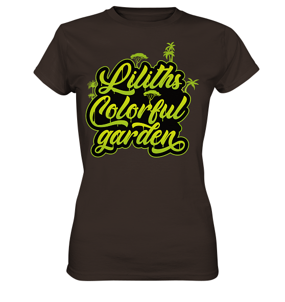 Liliths Colorful Garden Graffiti Logo - Damen Premium Shirt