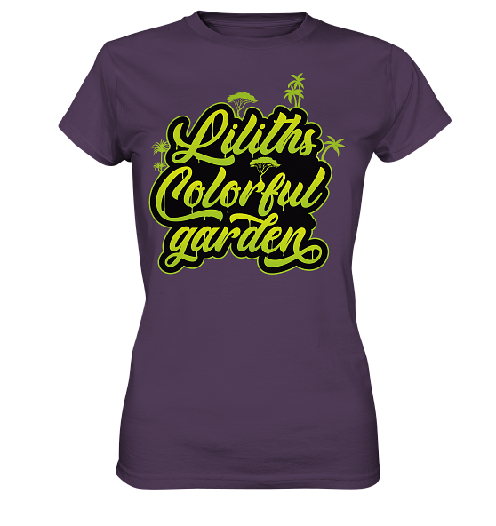 Liliths Colorful Garden Graffiti Logo - Damen Premium Shirt