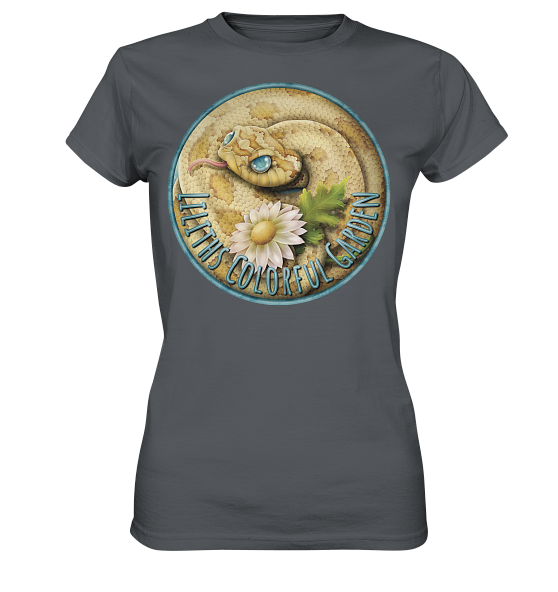 Liliths Colorful Garden Logo 'Hakennasennatter' - Damen Premium Shirt